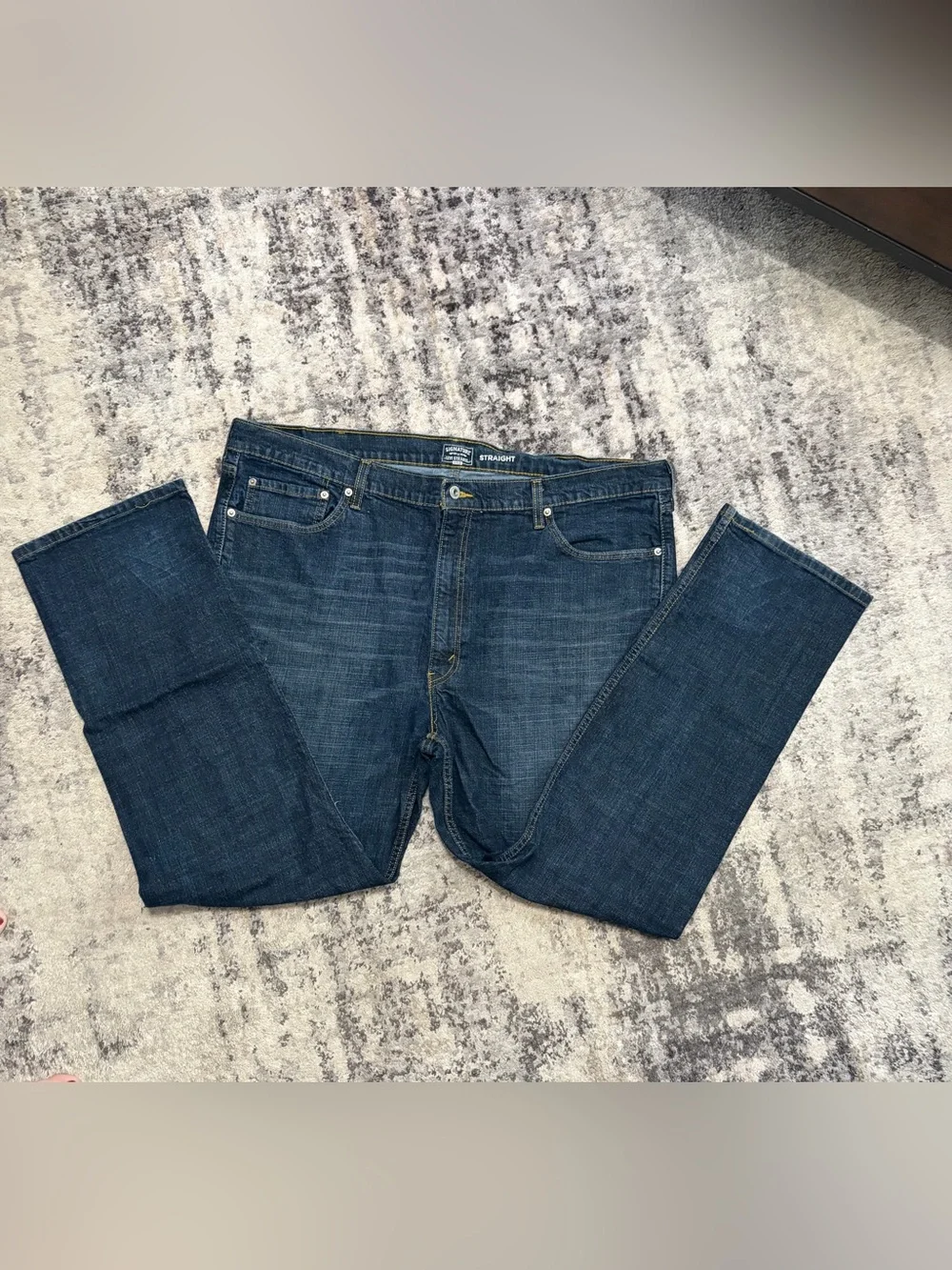 Levi's Men's Indigo Straight-Leg Jeans